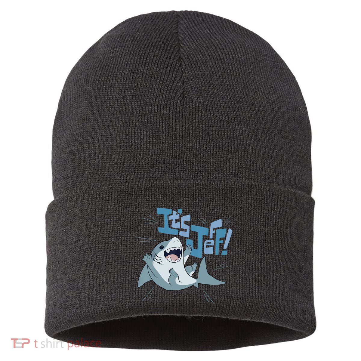 Its Jeff The Landshark Sustainable Knit Beanie