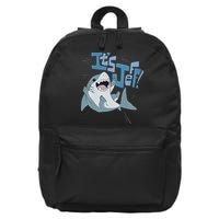 It’S Jeff The Landshark Gift 16 in Basic Backpack