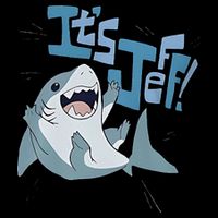 It’S Jeff The Landshark Gift 16 in Basic Backpack