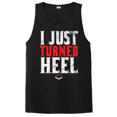 I Just Turned Heel Funny Pro Wrestling PosiCharge Competitor Tank