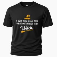 I Just Took A Dna Test Im 100% That Witch Gift Cooling Performance Crew T-Shirt