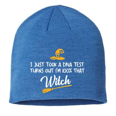 I Just Took A Dna Test Im 100% That Witch Gift Sustainable Beanie