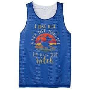 I Just Took A Dna Test Turns Out Im 100 Percent That Witch Cool Gift Mesh Reversible Basketball Jersey Tank