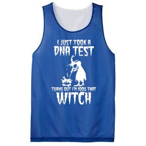 I Just Took A Dna Test Turns Out Im 100 Percent That Witch Gift Mesh Reversible Basketball Jersey Tank