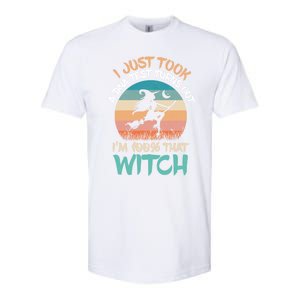 I Just Took A Dna Test Turns Out Im 100% Percent That Witch Gift Softstyle CVC T-Shirt