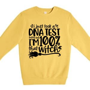 I Just Took A Dna Test Turns Out Im 100% That Witch Meaningful Gift Premium Crewneck Sweatshirt