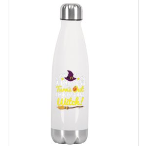 I Just Took A Dna Test Turns Out Im 100% That Witch Funny Cool Gift Stainless Steel Insulated Water Bottle