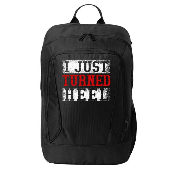 I Just Turned Heel Wrestling Wrestler Wrestle Wrestling City Backpack