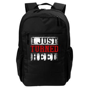 I Just Turned Heel Wrestling Wrestler Wrestle Wrestling Daily Commute Backpack