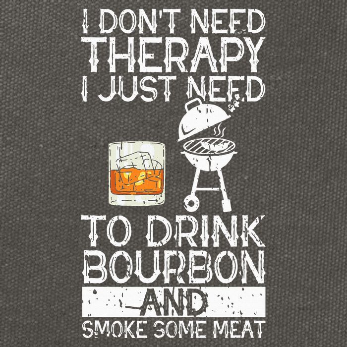 I Just To Drink Bourbon And Smoke Meat Smoker Whiskey Cotton Canvas Backpack