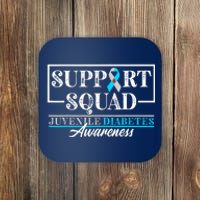 I Juvenile T1D Type 1 Diabetes Awareness Support Squad Coaster