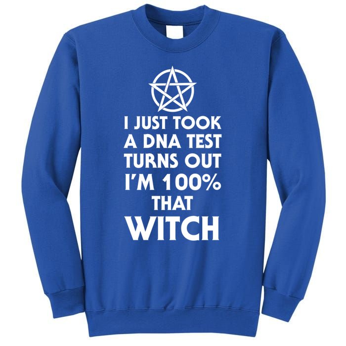 I Just Took A Dna Test Turns Out Im 100 Percent That Witch Gift Sweatshirt