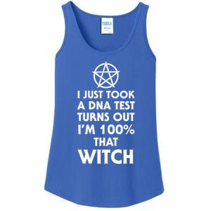 I Just Took A Dna Test Turns Out Im 100 Percent That Witch Gift Ladies Essential Tank