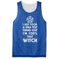 I Just Took A Dna Test Turns Out Im 100 Percent That Witch Gift Mesh Reversible Basketball Jersey Tank