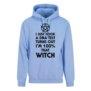 I Just Took A Dna Test Turns Out Im 100 Percent That Witch Gift Unisex Surf Hoodie