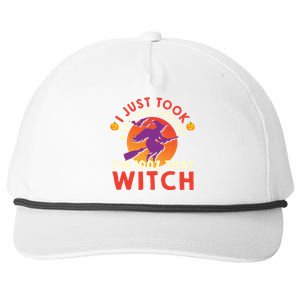 I Just Took A Dna Test Turns Out Im 100 Percent That Witch Meaningful Gift Snapback Five-Panel Rope Hat