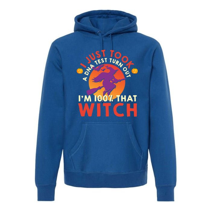 I Just Took A Dna Test Turns Out Im 100 Percent That Witch Meaningful Gift Premium Hoodie