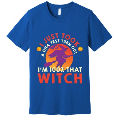 I Just Took A Dna Test Turns Out Im 100 Percent That Witch Meaningful Gift Premium T-Shirt