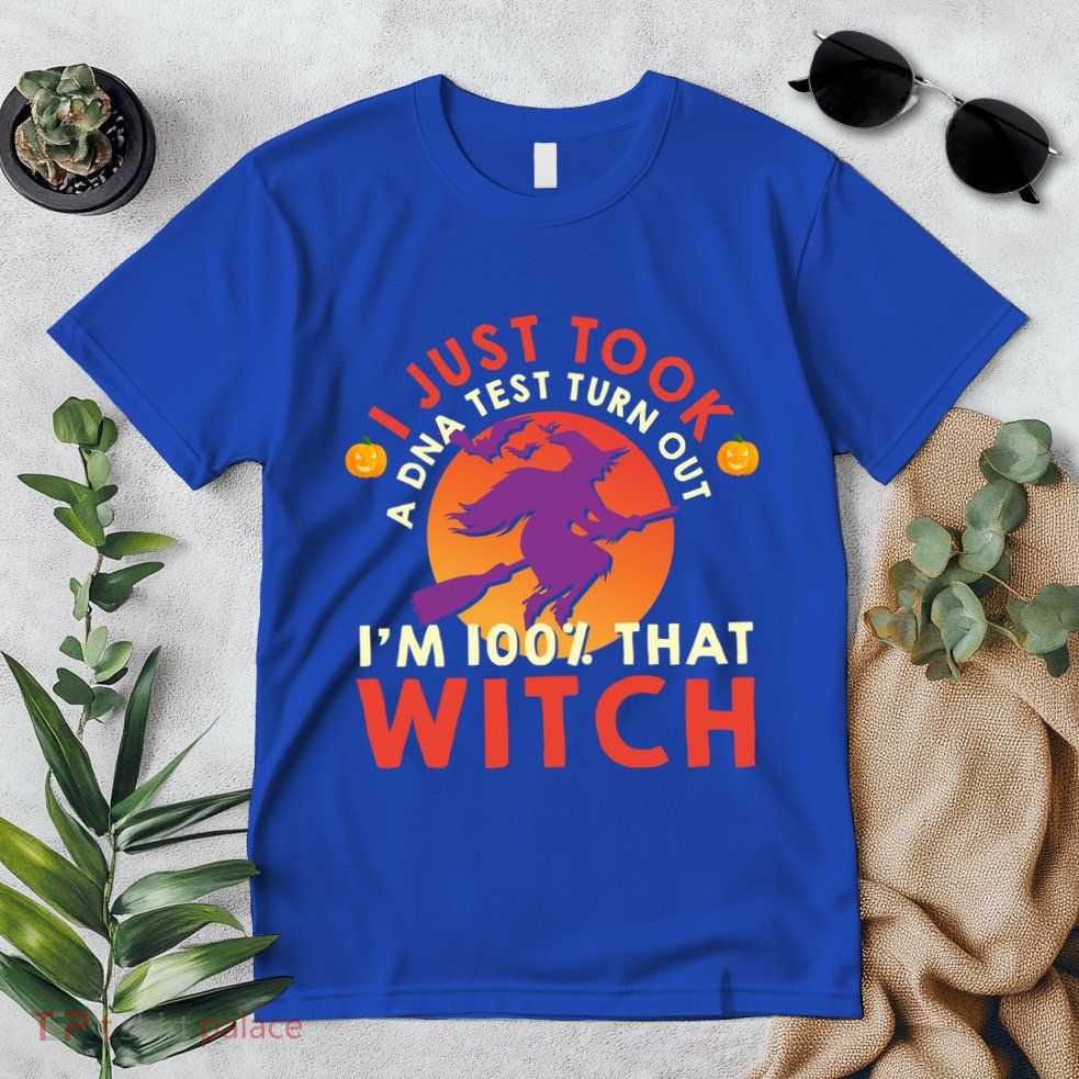 I Just Took A Dna Test Turns Out Im 100 Percent That Witch Meaningful Gift Premium T-Shirt