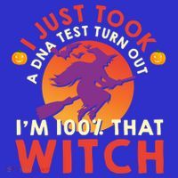 I Just Took A Dna Test Turns Out Im 100 Percent That Witch Meaningful Gift Premium T-Shirt