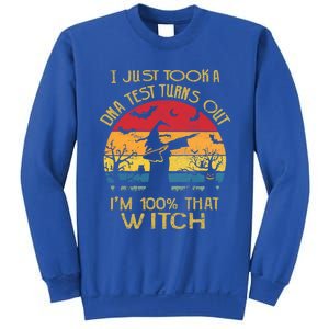 I Just Took A Dna Test Turns Out Im 100% Percent That Witch Funny Gift Sweatshirt