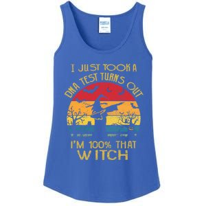 I Just Took A Dna Test Turns Out Im 100% Percent That Witch Funny Gift Ladies Essential Tank