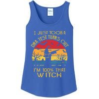 I Just Took A Dna Test Turns Out Im 100% Percent That Witch Funny Gift Ladies Essential Tank