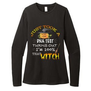 I Just Took A Dna Test Turns Out Im 100% That Witch Funny Gift Womens CVC Long Sleeve Shirt