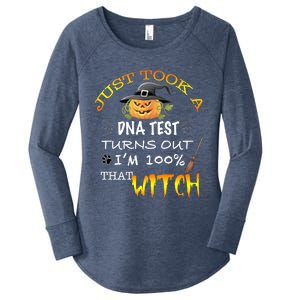 I Just Took A Dna Test Turns Out Im 100% That Witch Funny Gift Women's Perfect Tri Tunic Long Sleeve Shirt