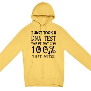 I Just Took A Dna Test Turns Out Im 100% That Witch Cute Gift Premium Pullover Hoodie