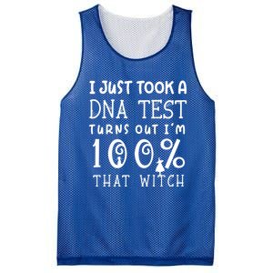 I Just Took A Dna Test Turns Out Im 100% That Witch Cute Gift Mesh Reversible Basketball Jersey Tank