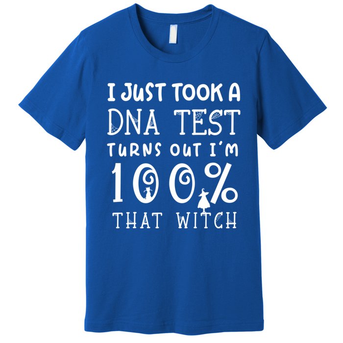 I Just Took A Dna Test Turns Out Im 100% That Witch Cute Gift Premium T-Shirt