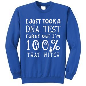 I Just Took A Dna Test Turns Out Im 100% That Witch Cute Gift Tall Sweatshirt