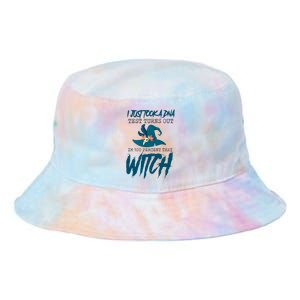 I Just Took A Dna Test Turns Out Im 100% That Witch Cool Gift Tie Dye Newport Bucket Hat