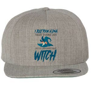 I Just Took A Dna Test Turns Out Im 100% That Witch Cool Gift Wool Snapback Cap