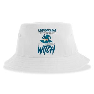 I Just Took A Dna Test Turns Out Im 100% That Witch Cool Gift Sustainable Bucket Hat