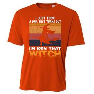 I Just Took A Dna Test Turns Out Im % That Witch Halloween Meaningful Gift Cooling Performance Crew T-Shirt