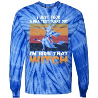 I Just Took A Dna Test Turns Out Im % That Witch Halloween Meaningful Gift Tie-Dye Long Sleeve Shirt