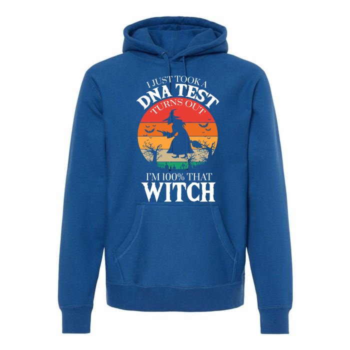 I Just Took A Dna Test Turns Out Im 100% That Witch Meaningful Gift Premium Hoodie