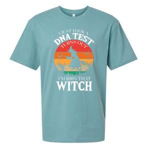 I Just Took A Dna Test Turns Out Im 100% That Witch Meaningful Gift Sueded Cloud Jersey T-Shirt