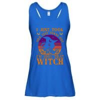 I Just Took Dna Test Turn Out I Am 100% That Witch Halloween Cute Gift Ladies Essential Flowy Tank