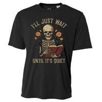 Ill Just Wait Until Its Quiet Teacher Lazy Halloween Costume Cooling Performance Crew T-Shirt