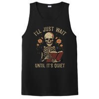 Ill Just Wait Until Its Quiet Teacher Lazy Halloween Costume PosiCharge Competitor Tank