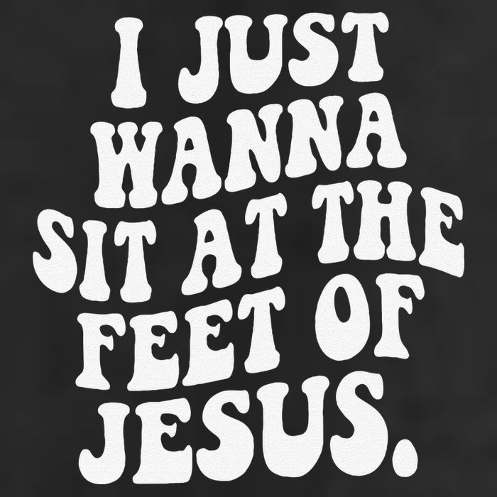 I Just Wanna Sit At The Feet Of Jesus 11oz C Handle Ceramic Mug