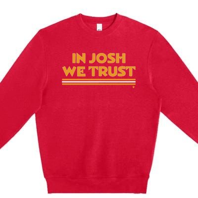 In Josh We Trust Premium Crewneck Sweatshirt