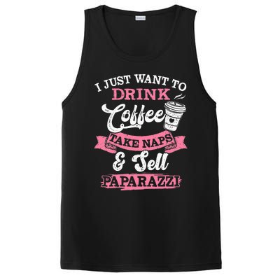 I Just Want To Drink Coffee Take Naps Sell Paparazzi Coffee PosiCharge Competitor Tank