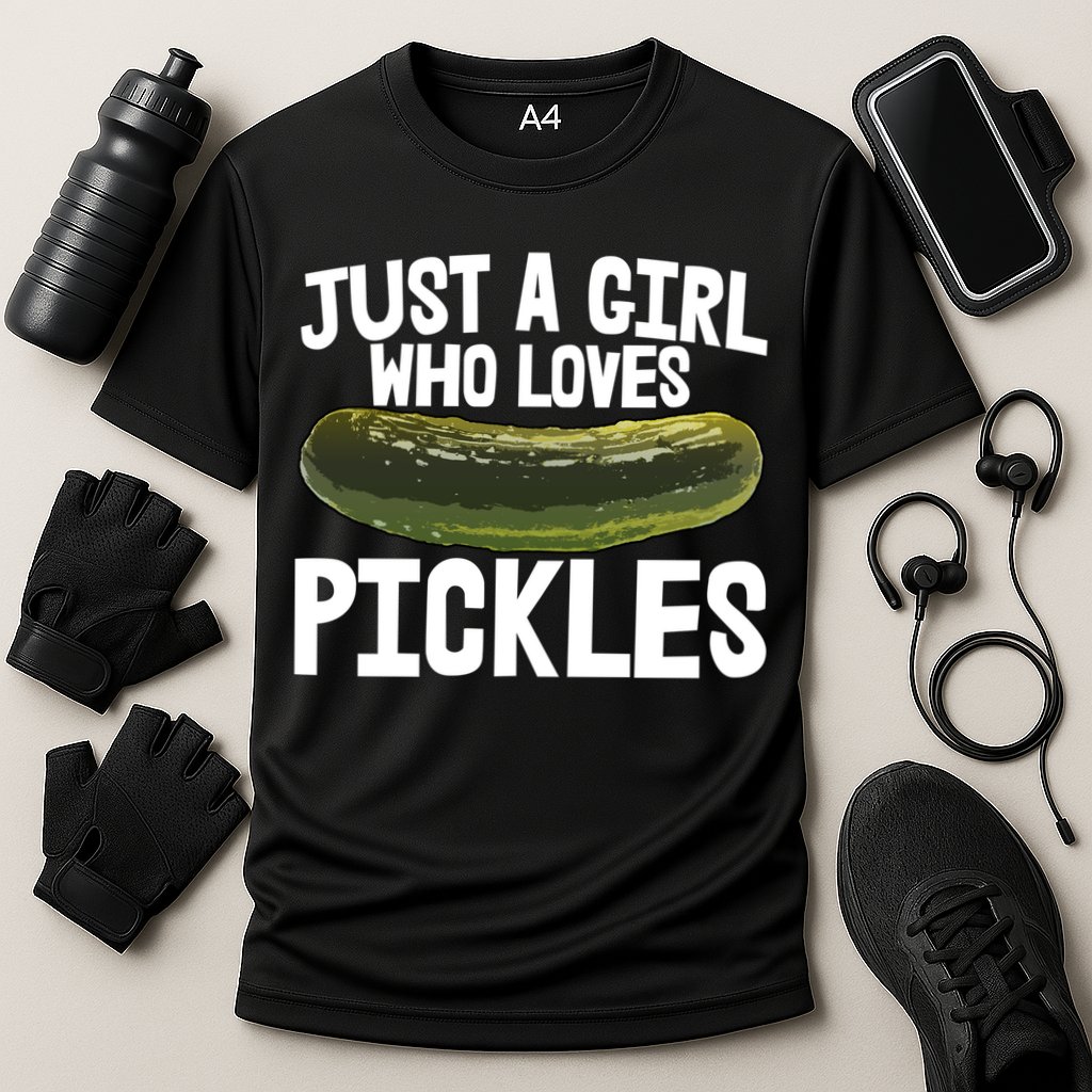 I'm Just Who Loves Pickles Gift Food Tee Tasty Pickles Gift Cooling Performance Crew T-Shirt