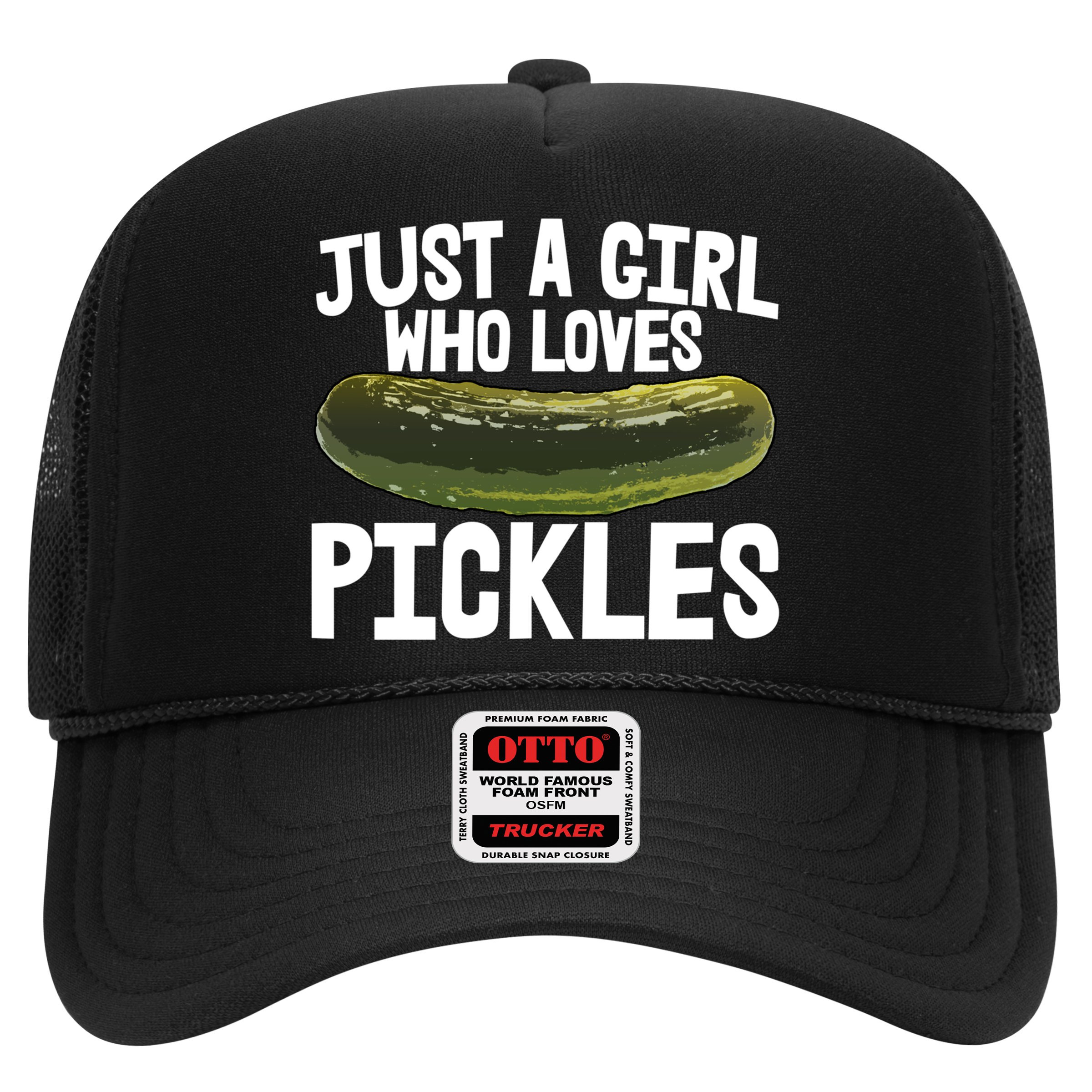 I'm Just Who Loves Pickles Gift Food Tee Tasty Pickles Gift Hat