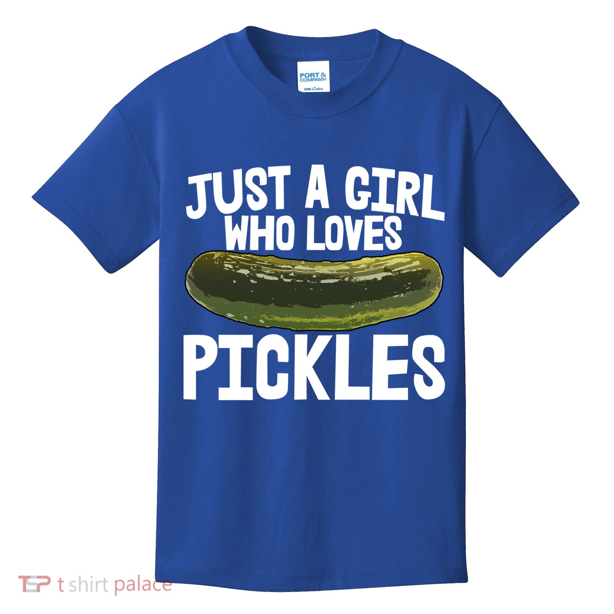 I'm Just Who Loves Pickles Gift Food Tee Tasty Pickles Gift Kids T-Shirt