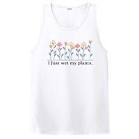 I Just Wet My Plants Funny Gardening PosiCharge Competitor Tank